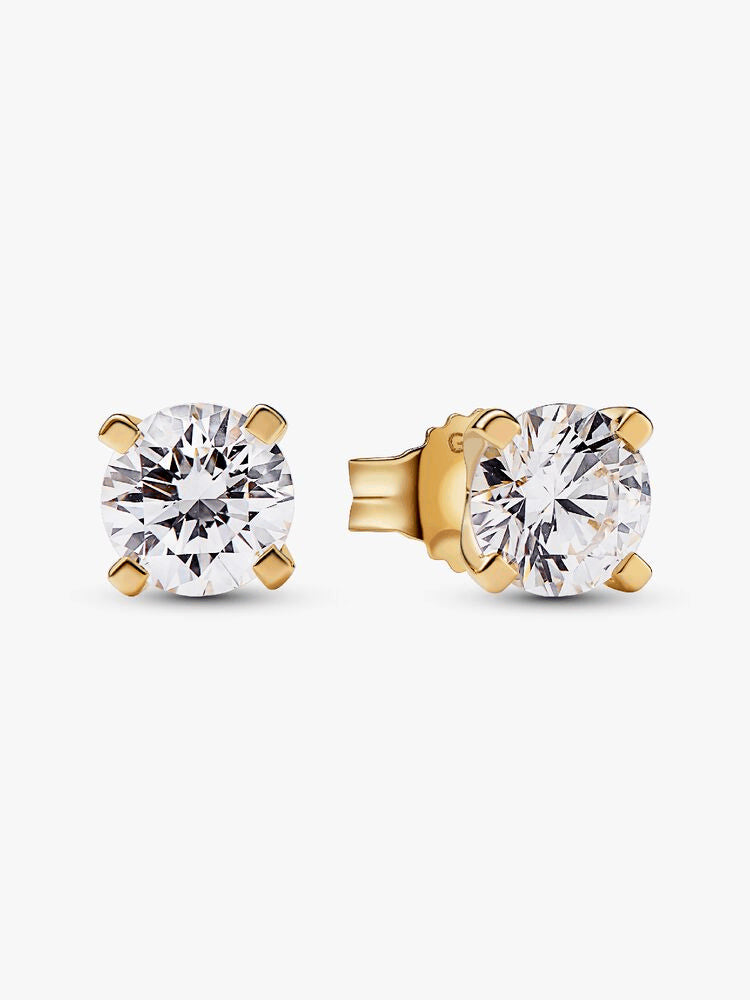 Pandora Era 14k Gold Lab-grown Diamond Earrings