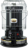 23,000 BTU Indoor Kerosene Heater, No Electricity Needed, Black