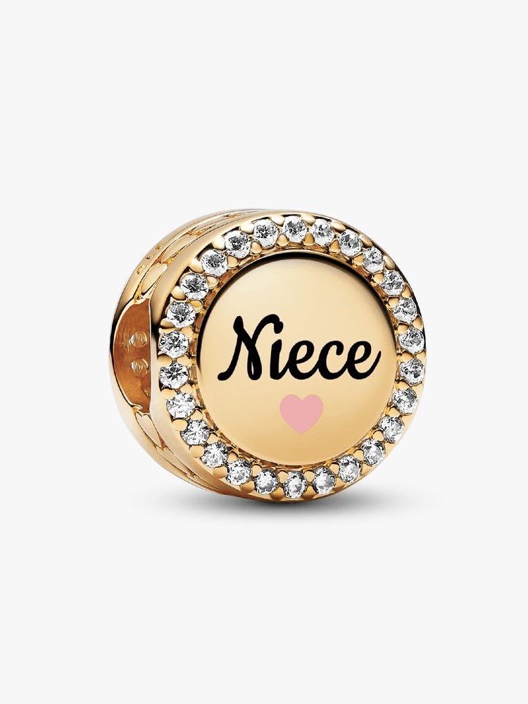Engravable Niece Charm