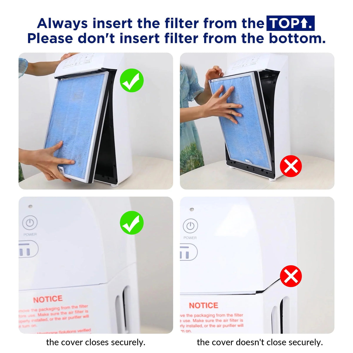 Membrane Solutions Air Purifier For Home, Room Up To 1590 sq ft - MSA3