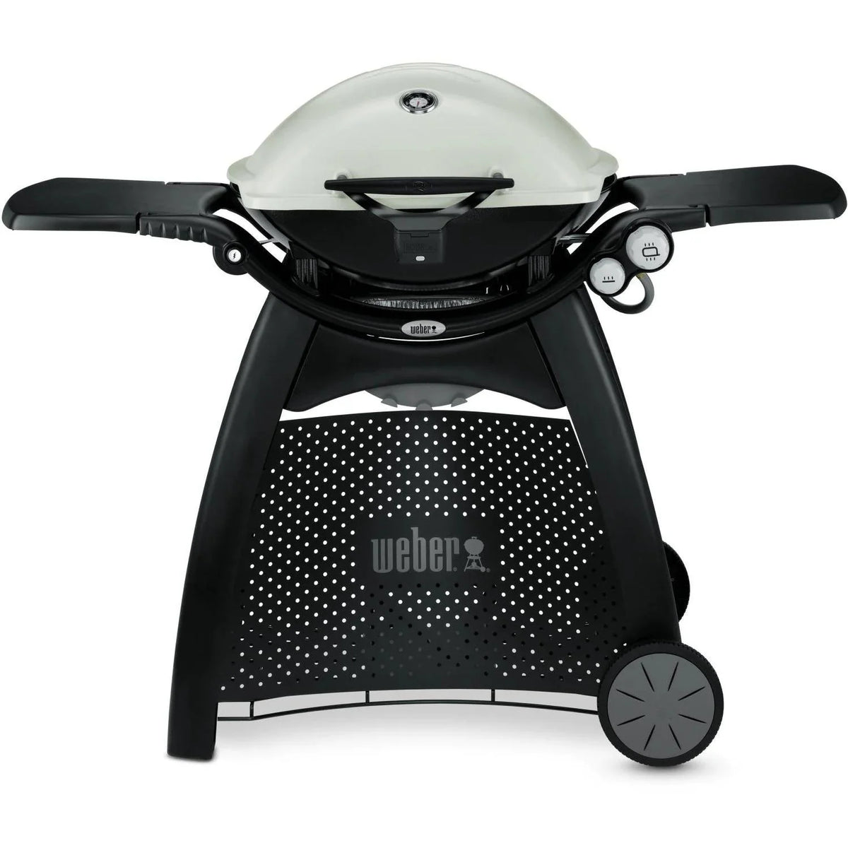 Weber Q 3200 Propane Gas Grill, Titanium, 462 Sq. In. - 57060001