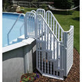 Easy Step Pool Access System With Safety Gate And ADA-Compliant Ramps - NE138