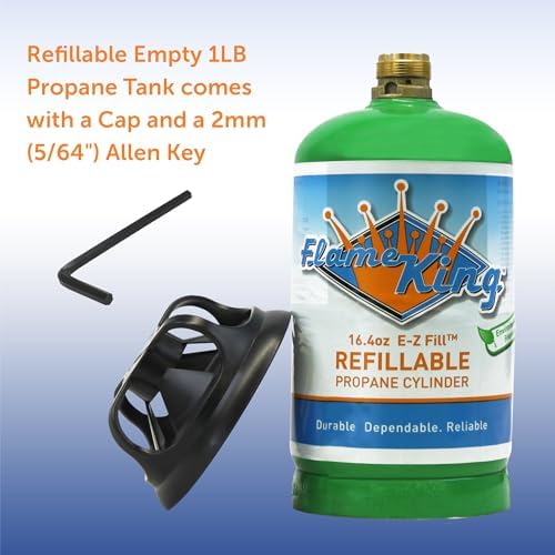 flame-king-1lb-refillable-propane-cylinder-tank-dot-certified-high-grade-steel-green-164-oz-9083