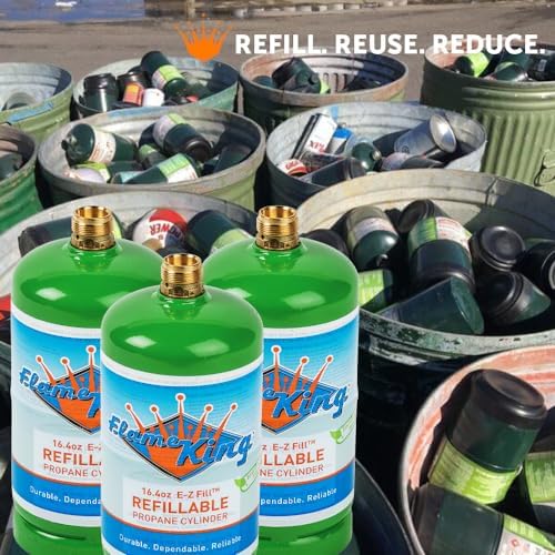 flame-king-1lb-refillable-propane-cylinder-tank-dot-certified-high-grade-steel-green-164-oz-9083