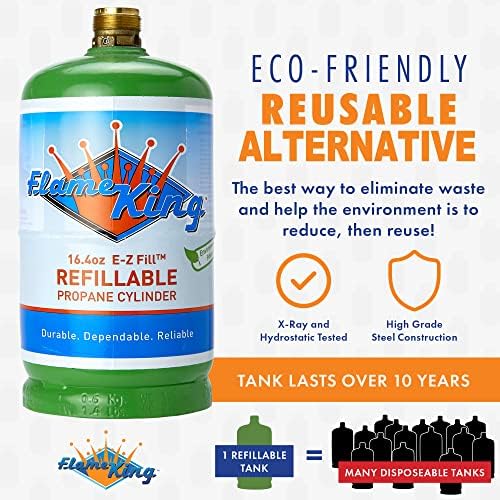 flame-king-1lb-refillable-propane-cylinder-tank-dot-certified-high-grade-steel-green-164-oz-9083