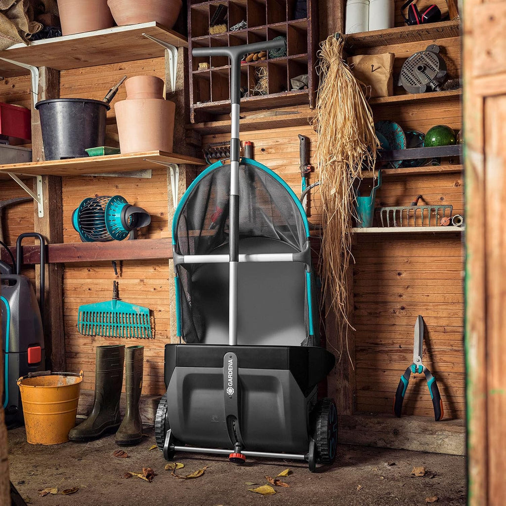 gardena-leaf-and-grass-collector-manual-plastic-275-cutting-width-modern-style-blackturquoiseorangegray-model-03565-20-9368