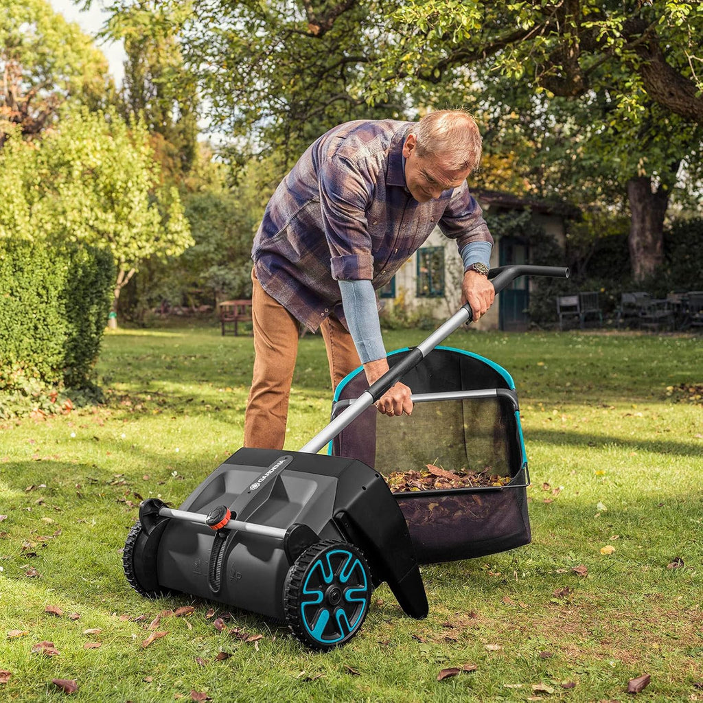 gardena-leaf-and-grass-collector-manual-plastic-275-cutting-width-modern-style-blackturquoiseorangegray-model-03565-20-9368
