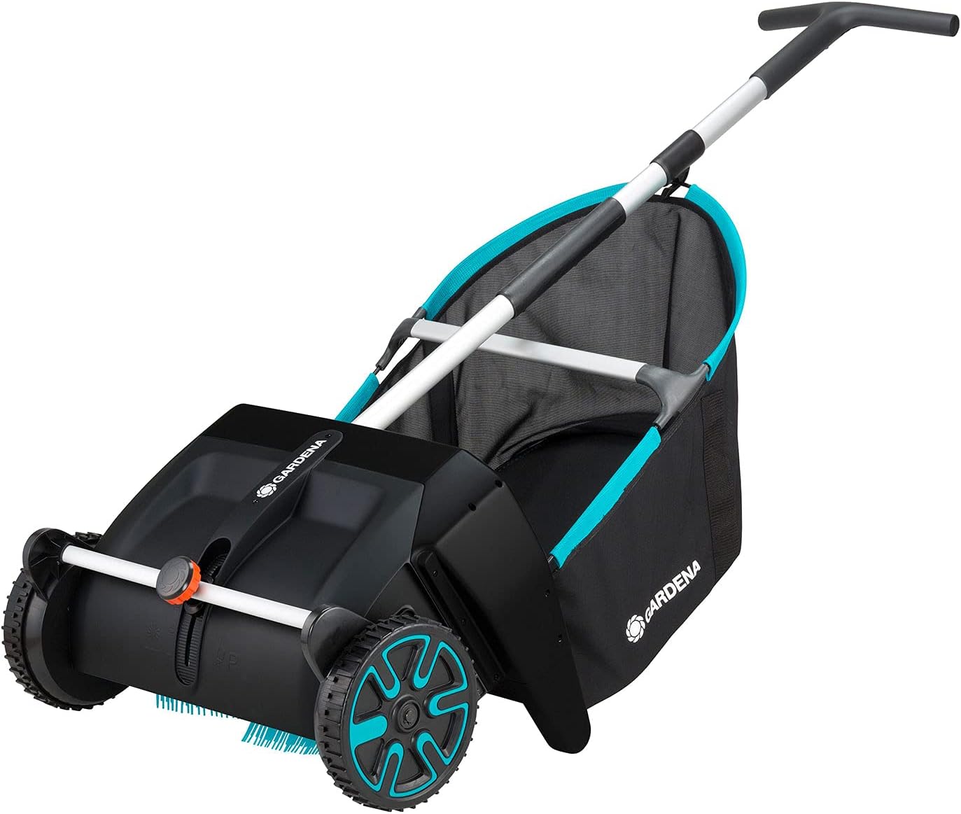 gardena-leaf-and-grass-collector-manual-plastic-275-cutting-width-modern-style-blackturquoiseorangegray-model-03565-20-9368