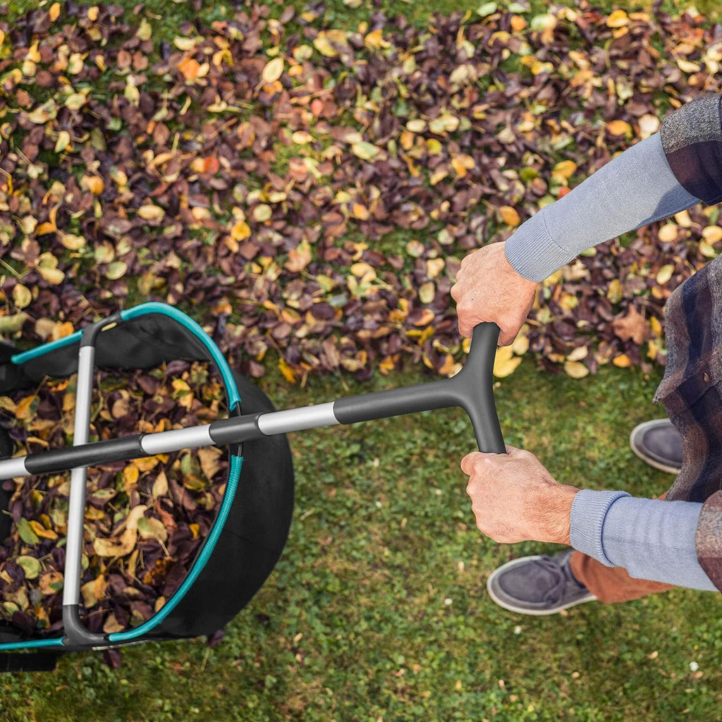 gardena-leaf-and-grass-collector-manual-plastic-275-cutting-width-modern-style-blackturquoiseorangegray-model-03565-20-9368