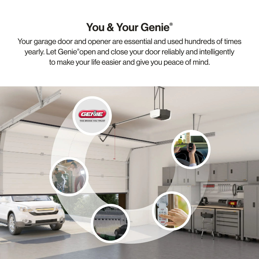 genie-chain-drive-750-garage-door-opener-34-hpc-battery-backup-quiet-operation-easy-install-includes-remotes-keypad-8818