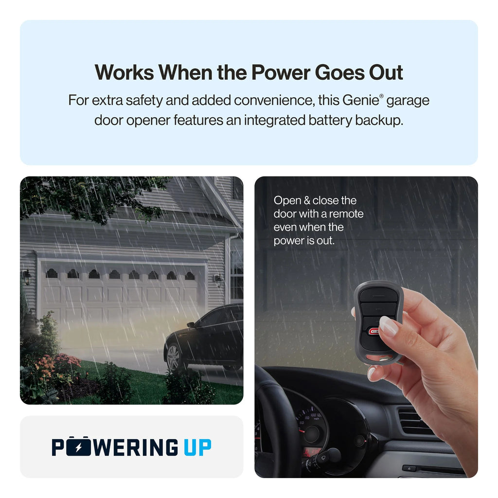 genie-chain-drive-750-garage-door-opener-34-hpc-battery-backup-quiet-operation-easy-install-includes-remotes-keypad-8818