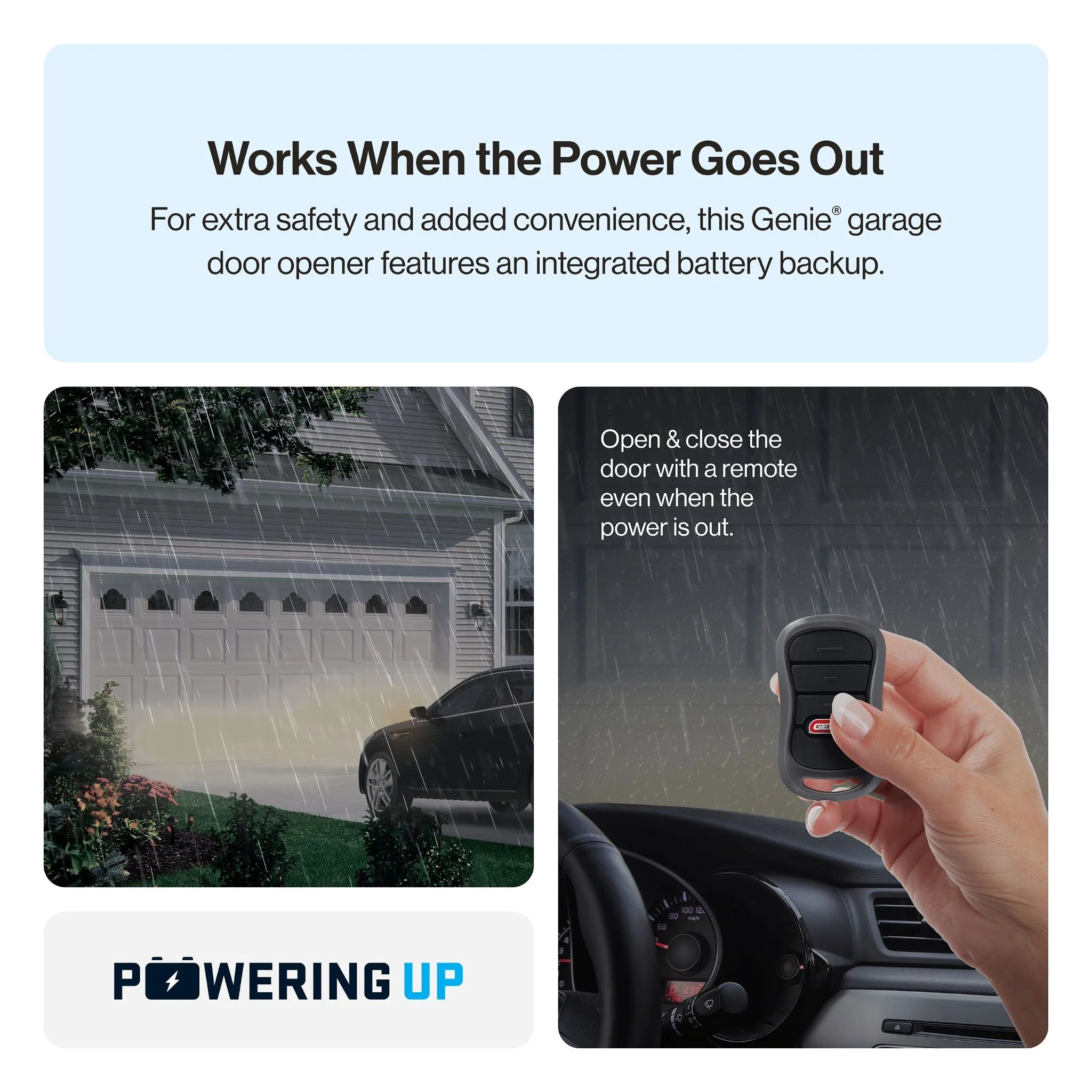genie-chain-drive-750-garage-door-opener-34-hpc-battery-backup-quiet-operation-easy-install-includes-remotes-keypad-8818