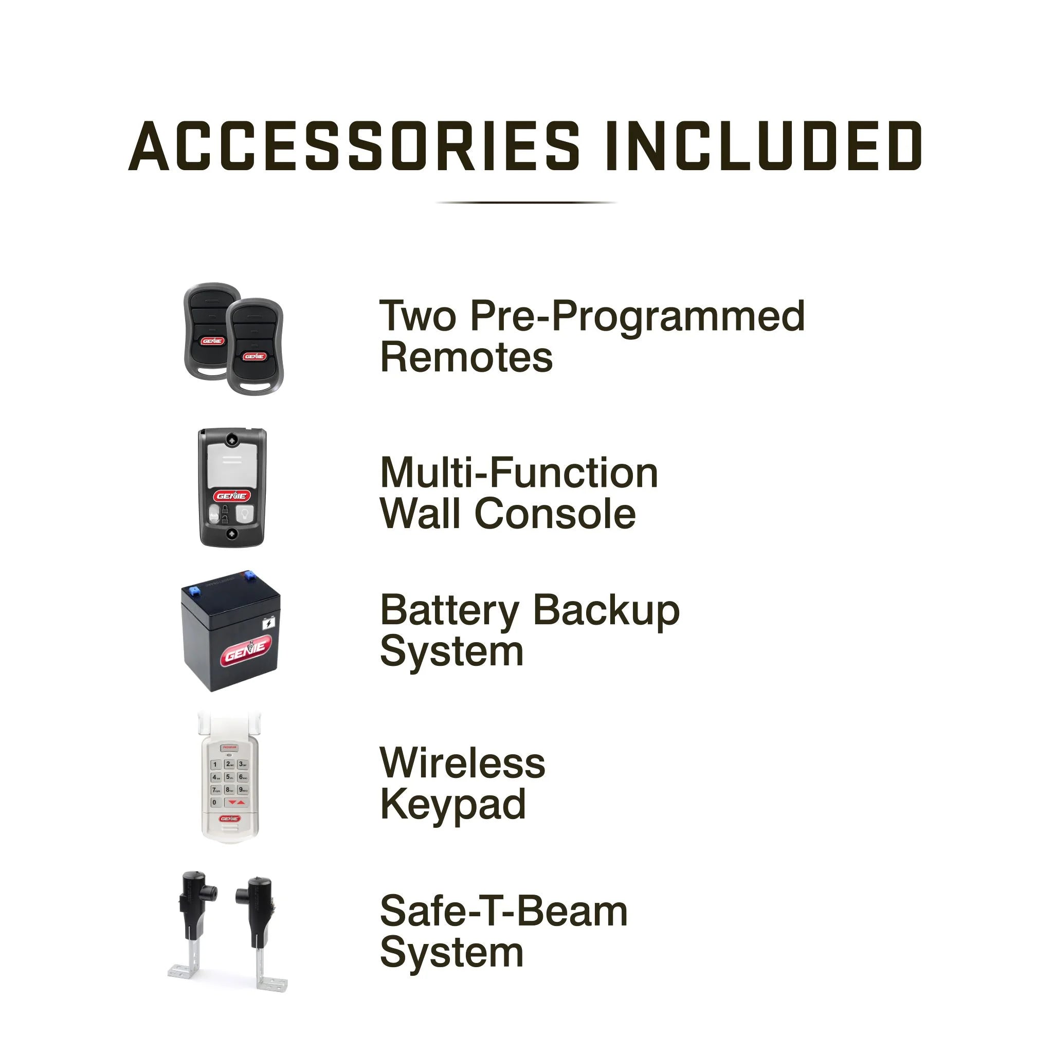 genie-chain-drive-750-garage-door-opener-34-hpc-battery-backup-quiet-operation-easy-install-includes-remotes-keypad-8818