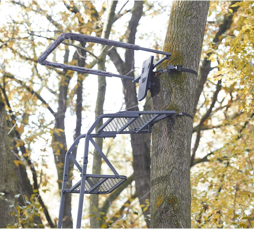 guide-gear-universal-padded-shooting-rest-rail-for-tree-standdurable-steel-deer-hunting-accessory-5013