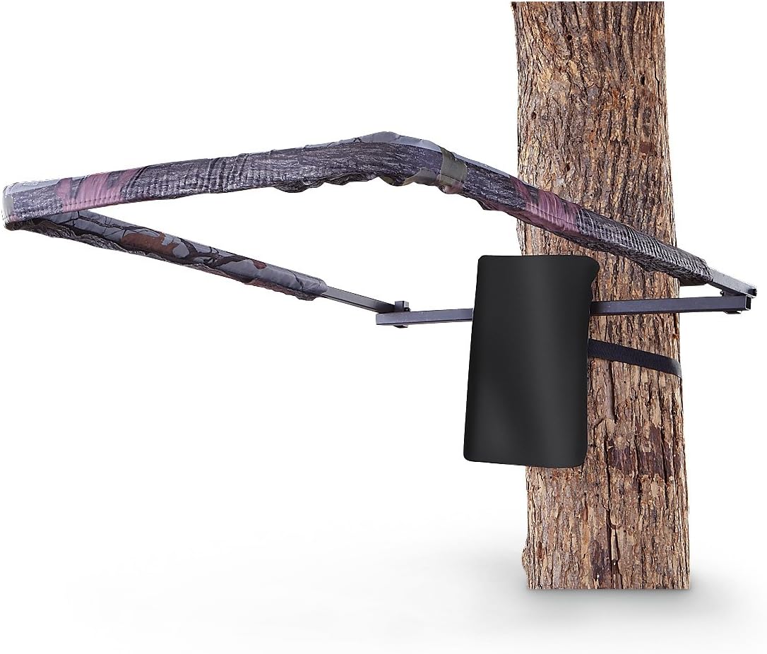 guide-gear-universal-padded-shooting-rest-rail-for-tree-standdurable-steel-deer-hunting-accessory-5013