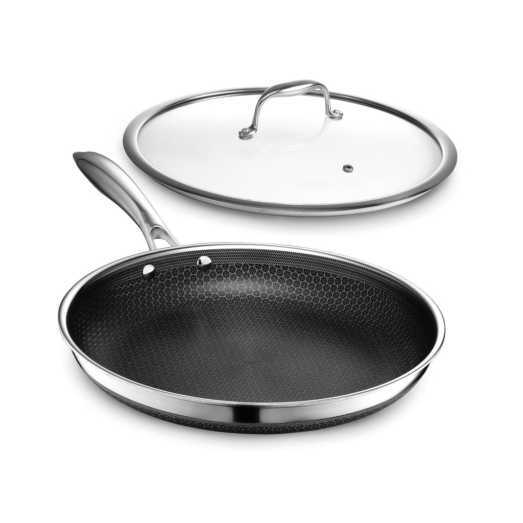 hexclad-12-inch-hybrid-nonstick-fry-pan-with-glass-lid-dishwasher-oven-safe-silver-8414