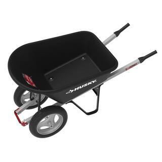 husky-6-cu-ft-poly-dual-wheel-wheelbarrow-with-flat-free-tires-6302