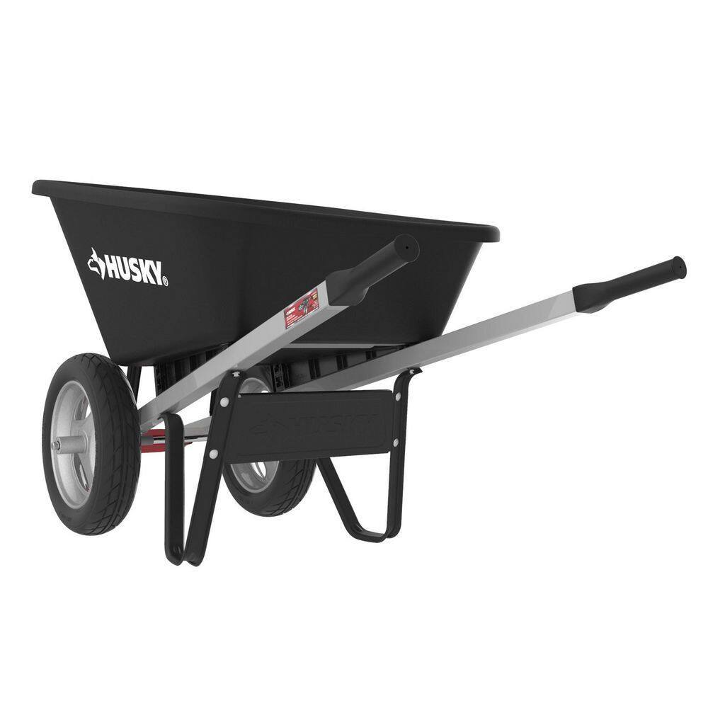husky-6-cu-ft-poly-dual-wheel-wheelbarrow-with-flat-free-tires-6302