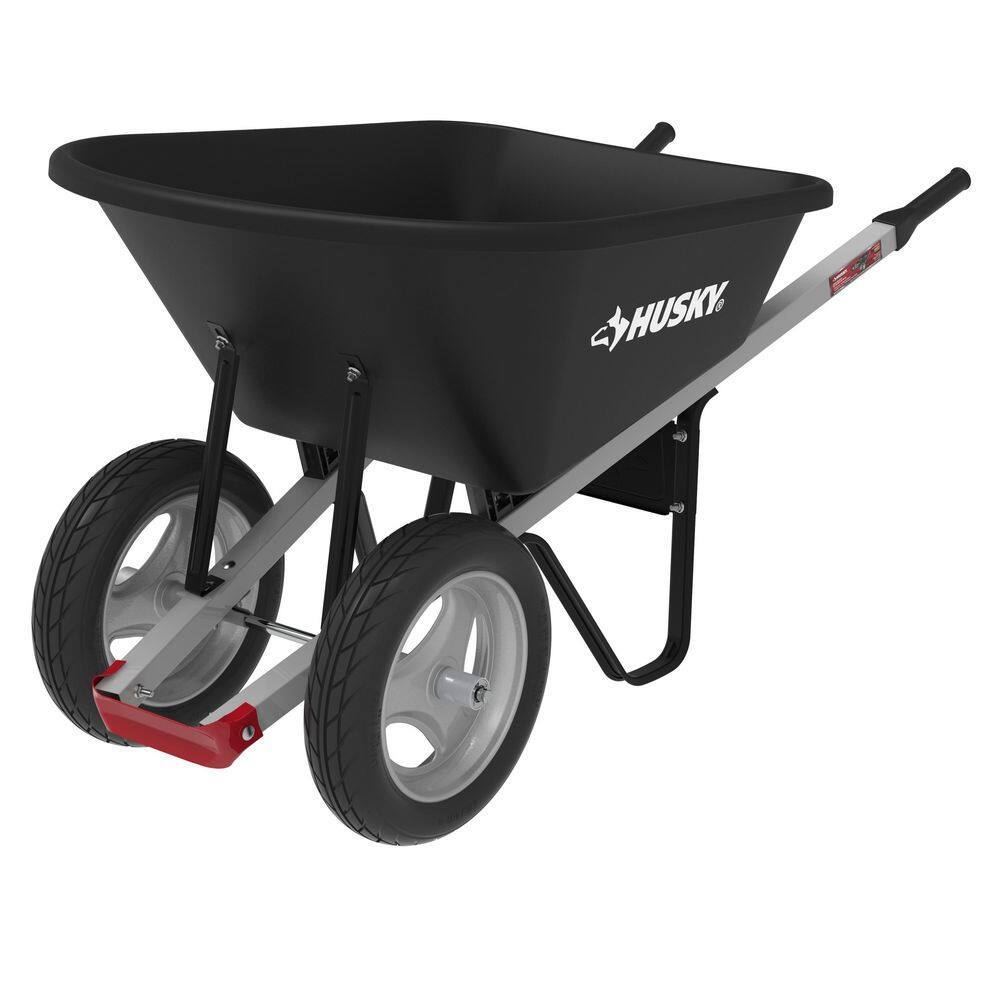 husky-6-cu-ft-poly-dual-wheel-wheelbarrow-with-flat-free-tires-6302