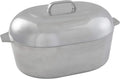 imusa-cajun-18-heavy-duty-cast-aluminum-oval-roaster-with-steamer-inserts-silver-5154