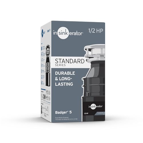 insinkerator-badger-5-garbage-disposal-12-hp-quick-lock-compact-design-durable-steel-8811