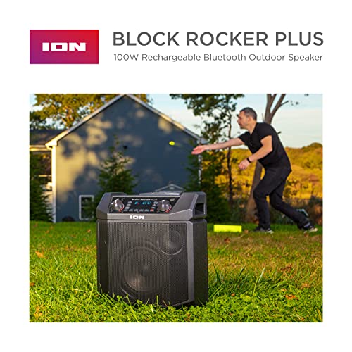 ion-block-rocker-plus-portable-bluetooth-speaker-100w-karaoke-mic-amfm-radio-telescopic-handle-black-6809
