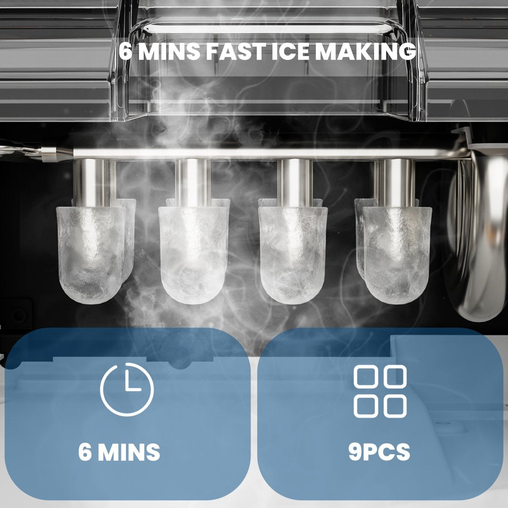 kissair-portable-ice-maker-26lbs24h-self-cleaning-compact-countertop-machine-with-fast-ice-production-3770