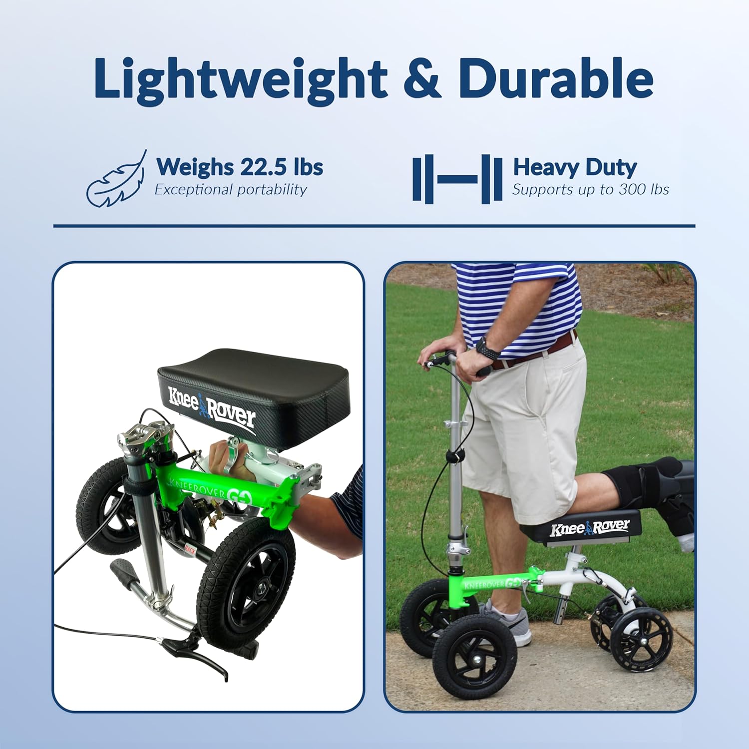 kneerover-go-hybrid-all-terrain-compact-knee-scooter-for-adultsrace-car-green-adjustable-heavy-duty-ideal-for-foot-injuries-and-recovery-2923