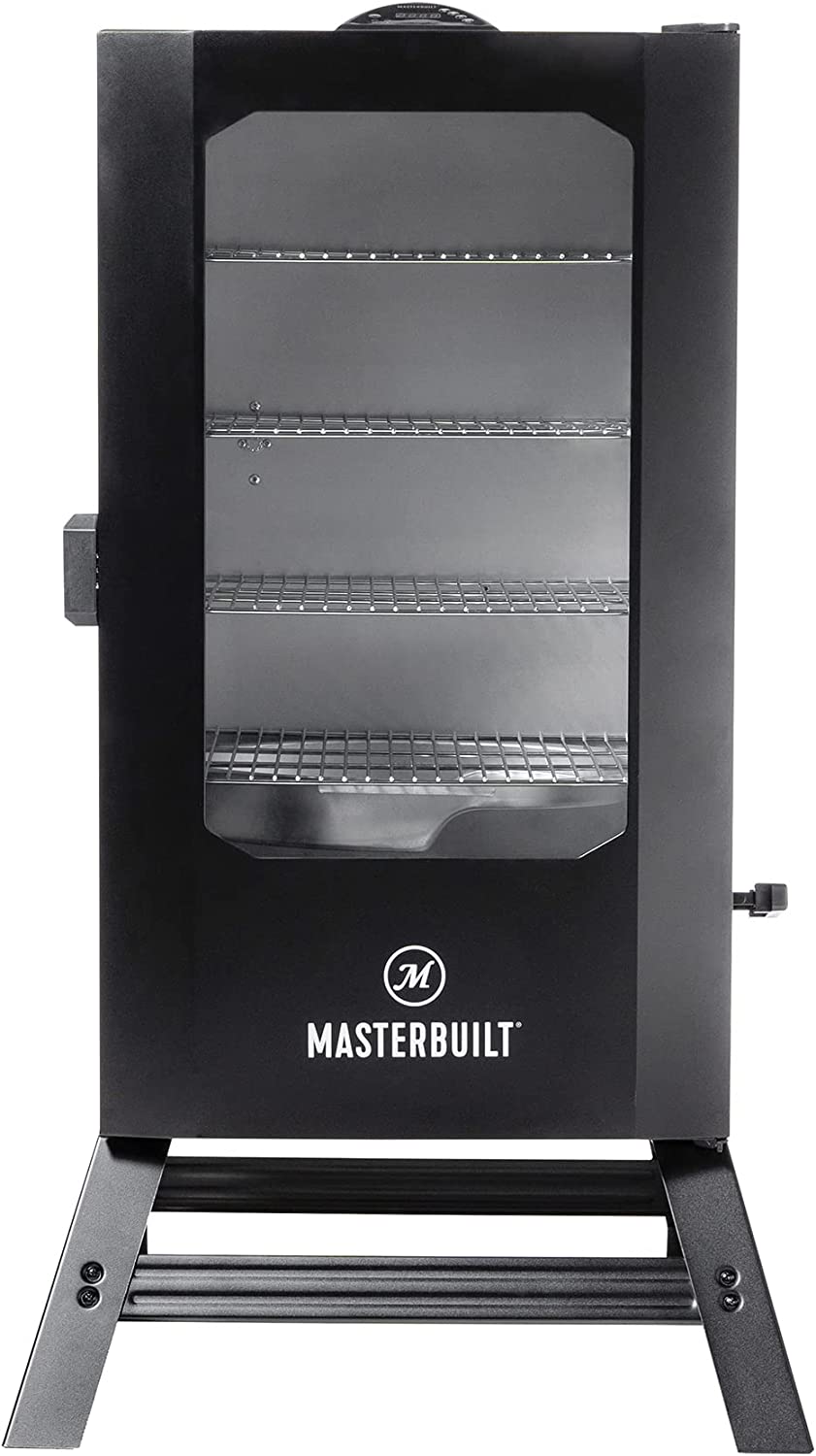 masterbuilt-40-digital-electric-smoker-with-window-legs-4-racks-black-5533