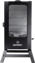 masterbuilt-40-digital-electric-smoker-with-window-legs-4-racks-black-5533
