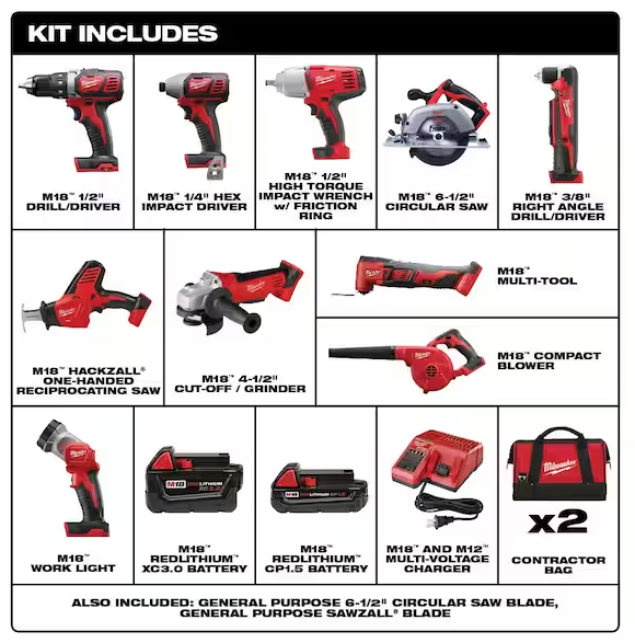 milwaukee-m18-18v-lithium-ion-cordless-10-tool-combo-kit-with-batteries-and-charger-7952