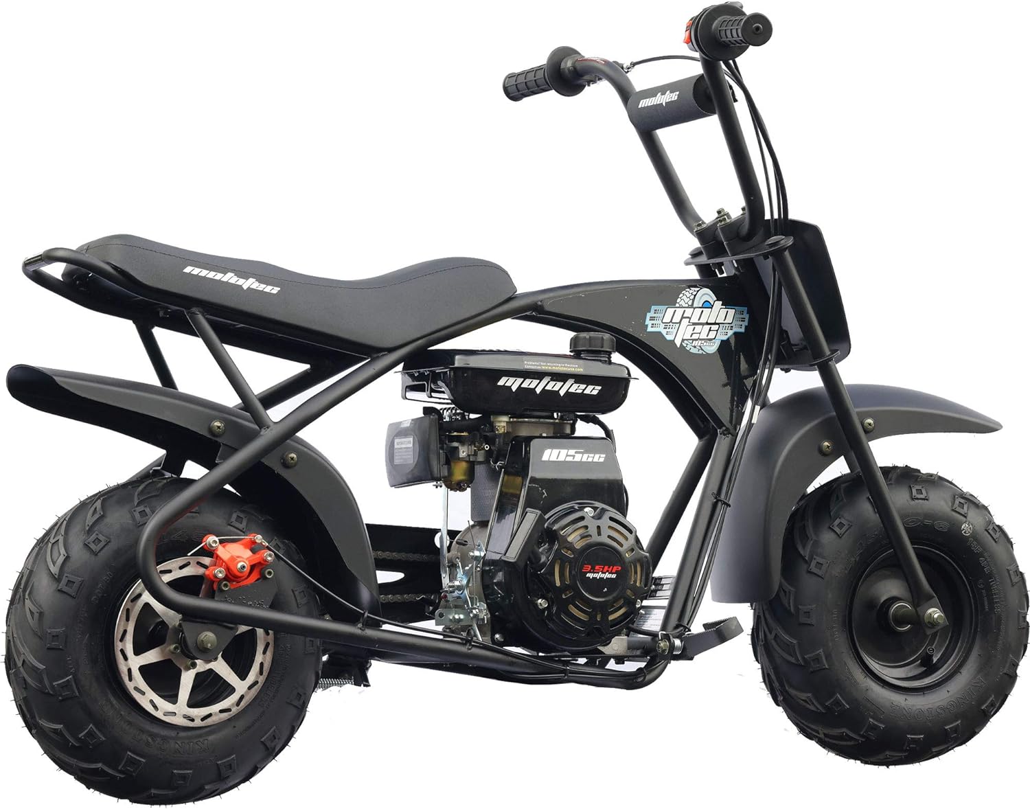 mototec-105cc-35hp-mini-bike-black-alloy-steel-23mph-speed-indoor-use-distance-monitor-185lbs-capacity-4997