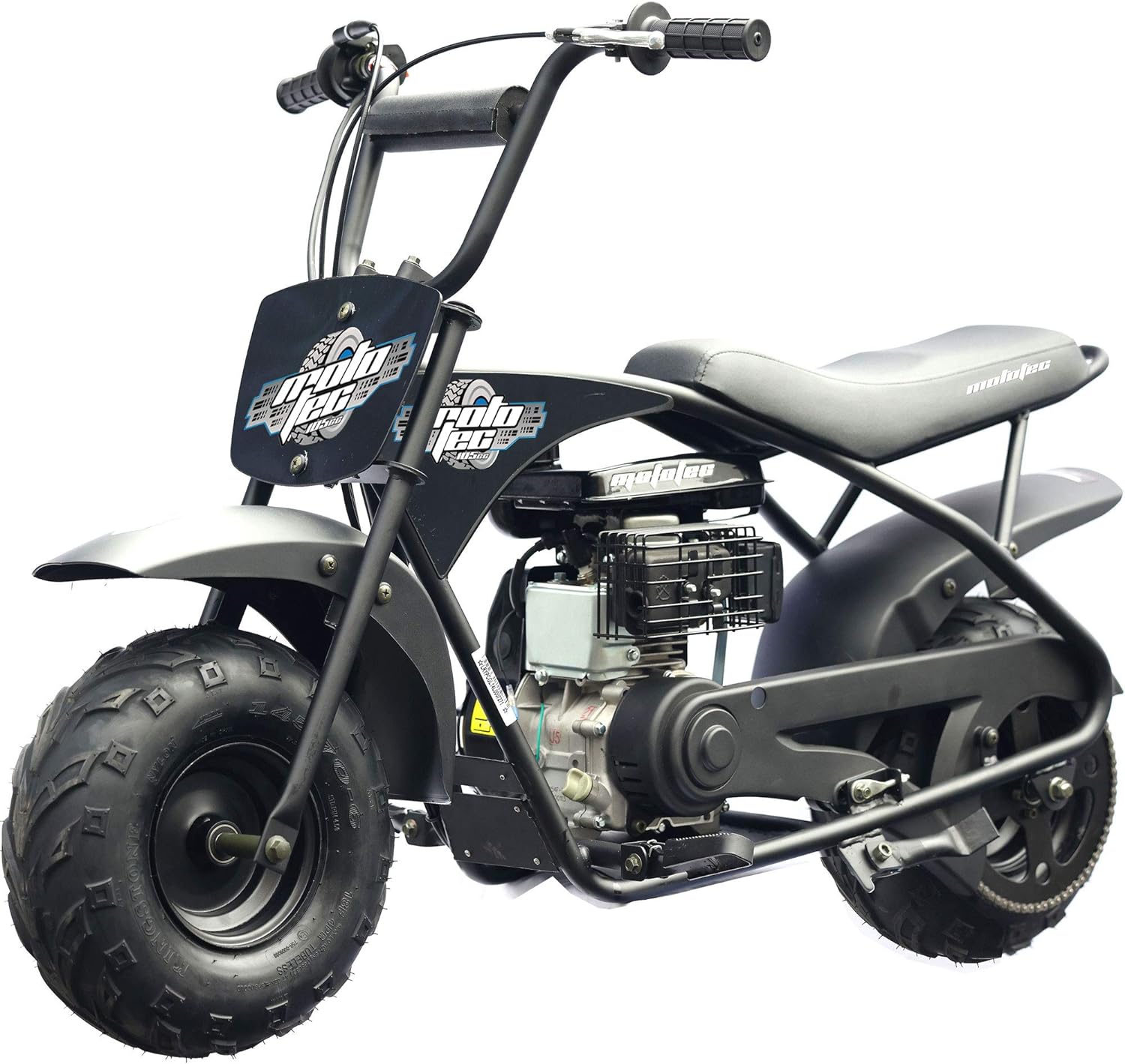 mototec-105cc-35hp-mini-bike-black-alloy-steel-23mph-speed-indoor-use-distance-monitor-185lbs-capacity-4997
