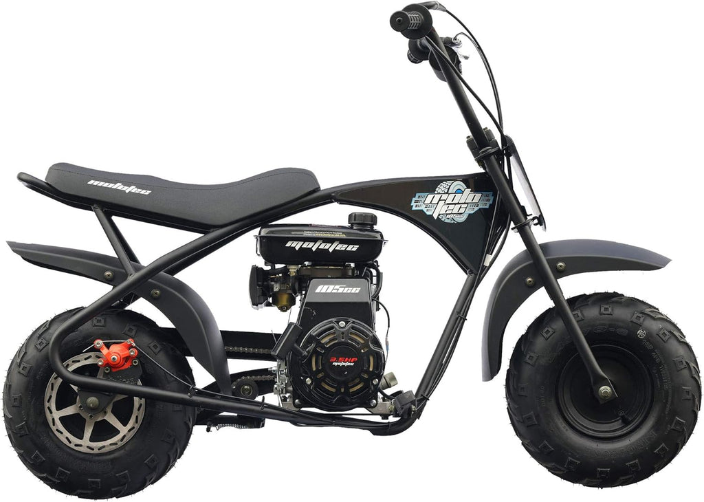 mototec-105cc-35hp-mini-bike-black-alloy-steel-23mph-speed-indoor-use-distance-monitor-185lbs-capacity-4997