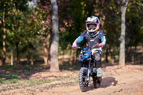 mototec-thunder-50cc-2-stroke-kids-dirt-bike-bluechromoly-frame-25-mph-disc-brakes-ages-13-2958