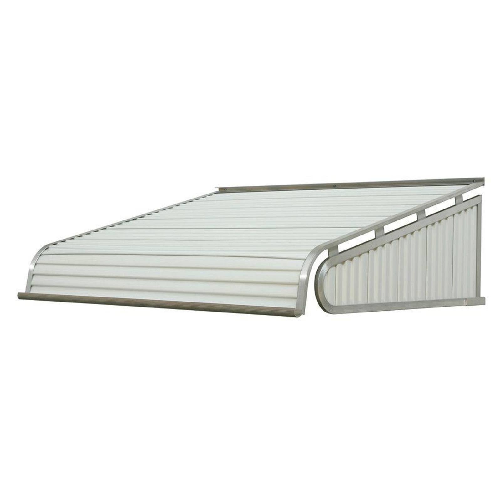 nuimage-1500-series-white-aluminum-door-canopy-5-ft-9301