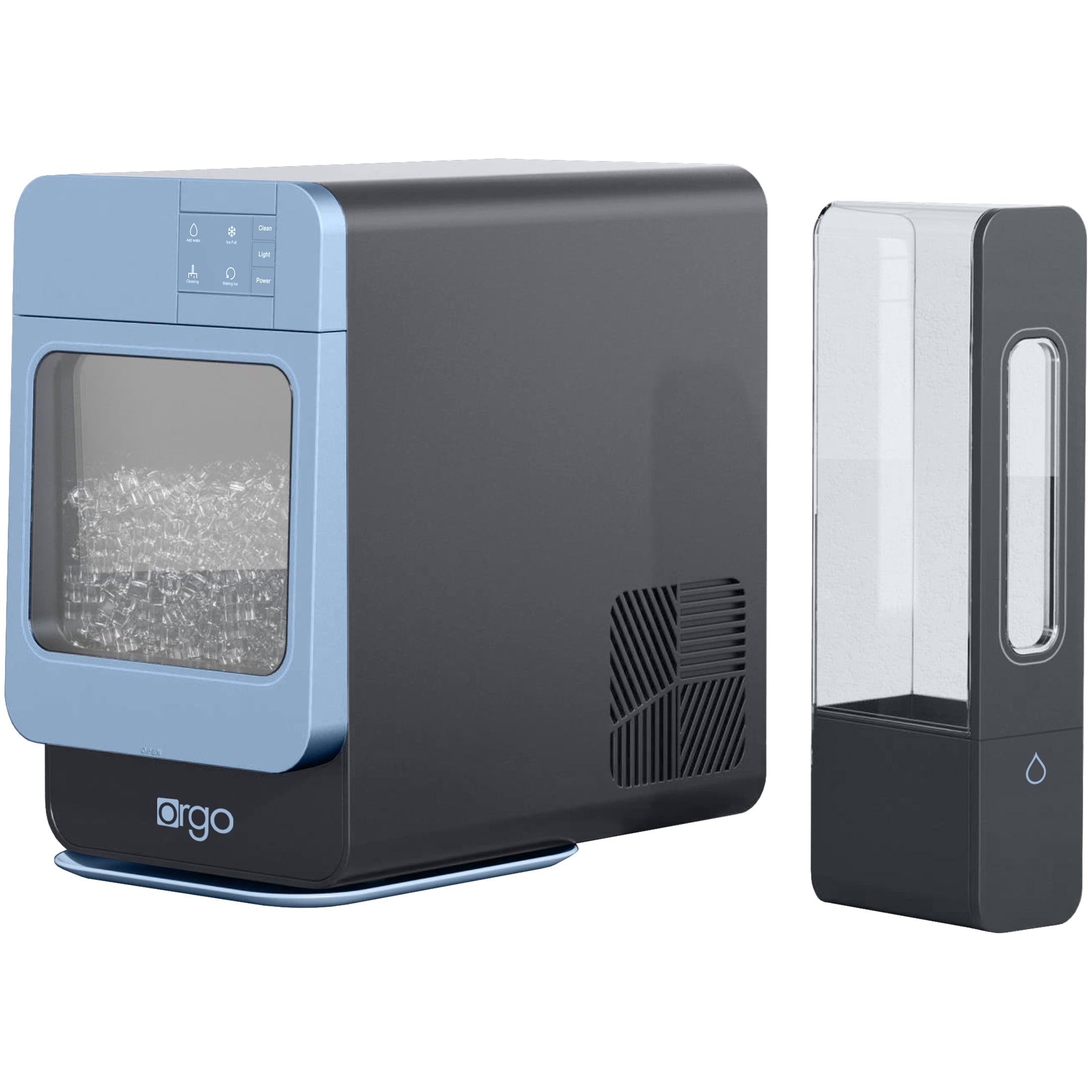 orgo-sonic-countertop-ice-maker-33-lbs-nugget-ice-blue-compact-efficient-3870