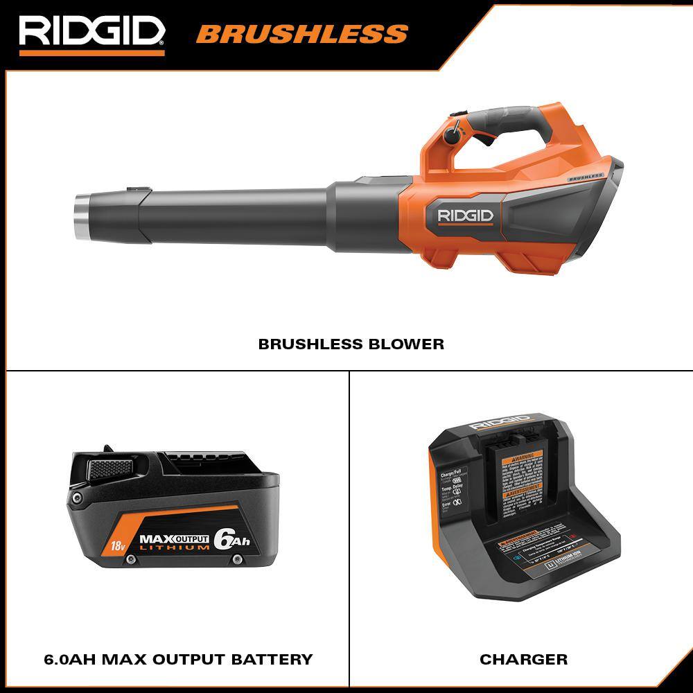 ridgid-18v-brushless-cordless-leaf-blower-r01601k-510-cfm-130-mph-60ah-battery-charger-included-9800
