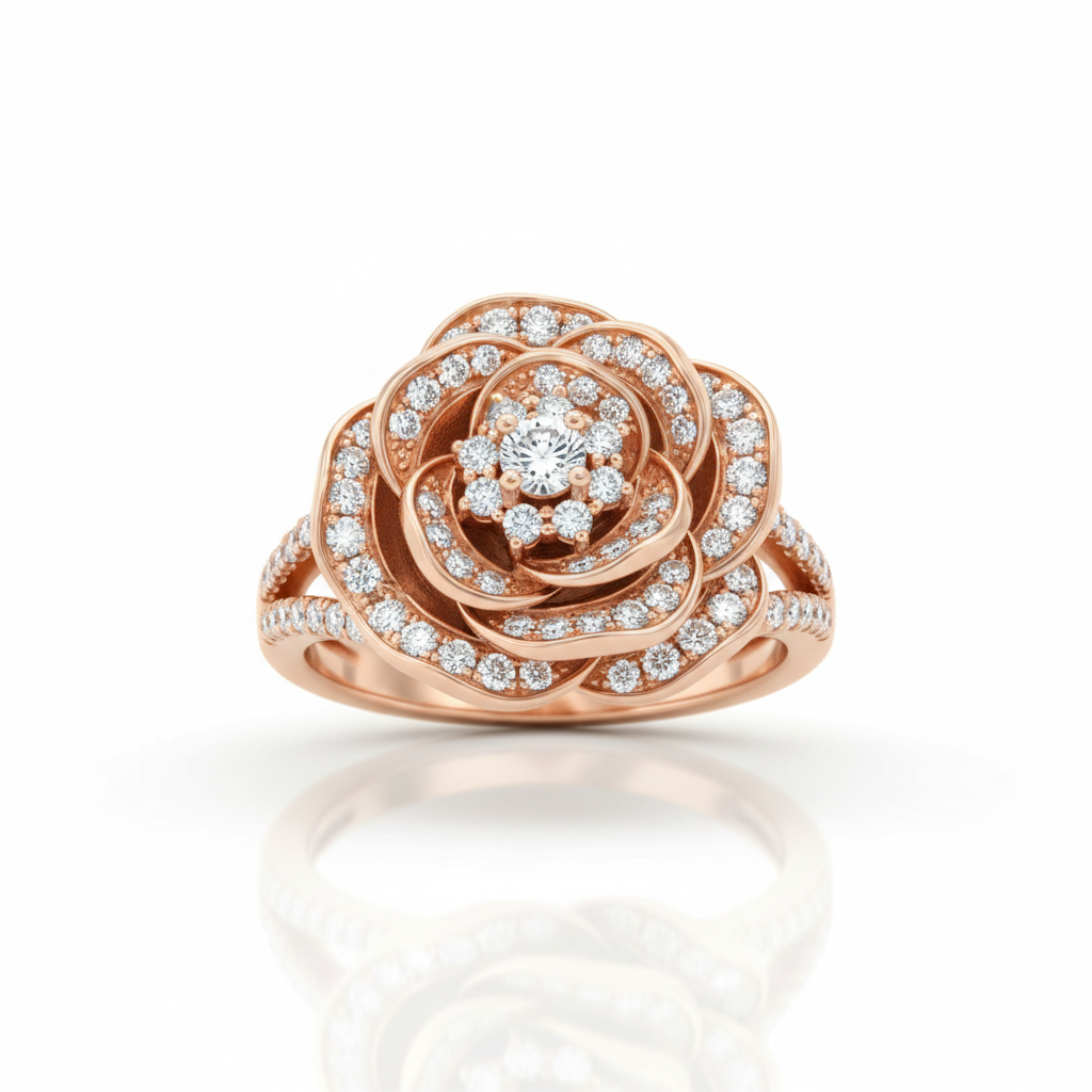 Rose Flower Ring