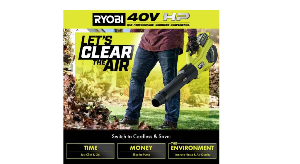 ryobi-40v-hp-brushless-cordless-leaf-blower-730-cfm-190-mph-includes-2x-40-ah-batteries-charger-57-db-quiet-7405