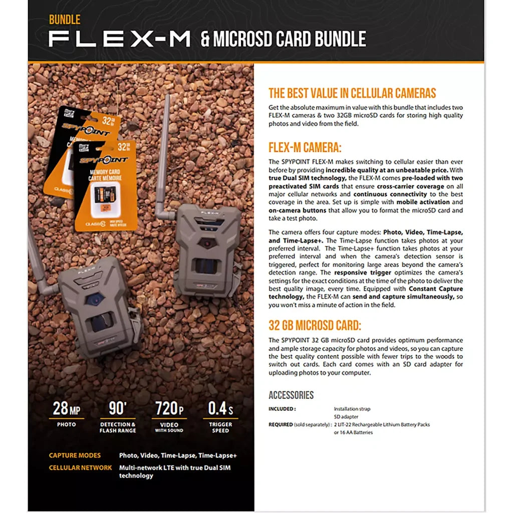 spypoint-flex-m-28mp-trail-camera-twin-pack-with-infrared-flash-sd-cards-6965