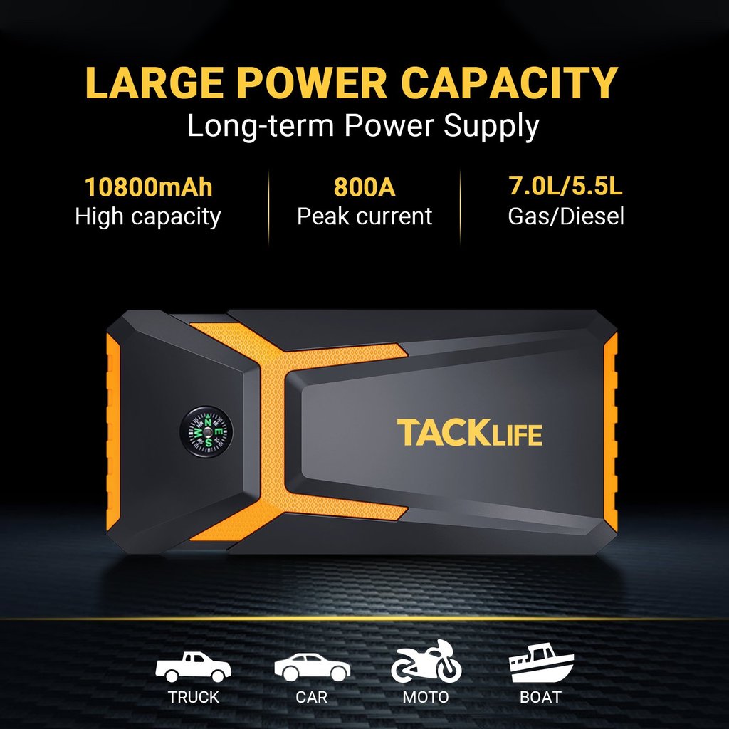 tacklife-t8-car-jump-starter-800a-18000mah-for-70l-gas-55l-diesel-12v-battery-booster-with-quick-charge-safety-features-7583