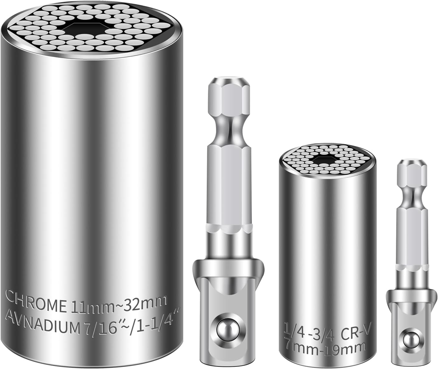 universal-socket-set-4pcsmulti-function-chrome-vanadium-steel-tool-kit-with-drill-adapters-for-7-32mm-nuts-4353