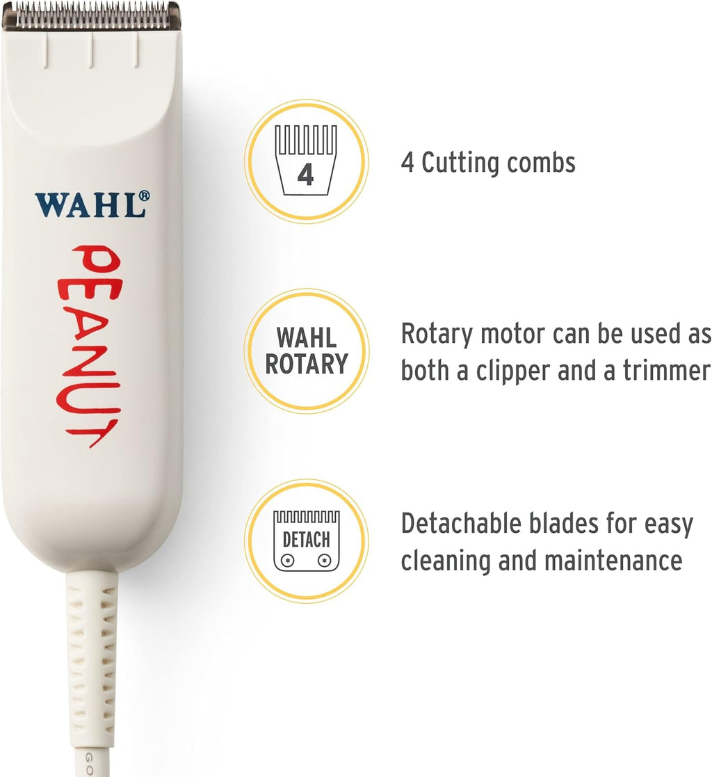 wahl-professional-classic-white-peanut-beard-trimmer-hair-clipper-kit-with-4-guide-combs-9102